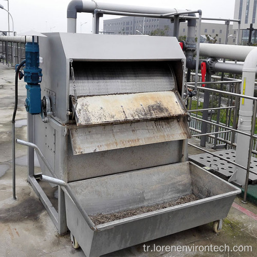 Katı sıvı ayrımı için endüstriyel davul filtresi